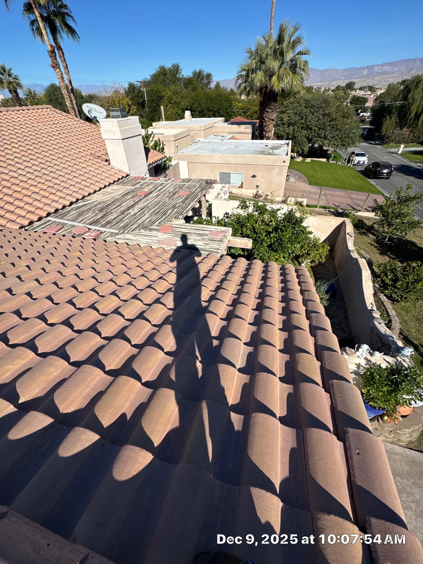 Project in La Quinta by Desert Roof Concepts