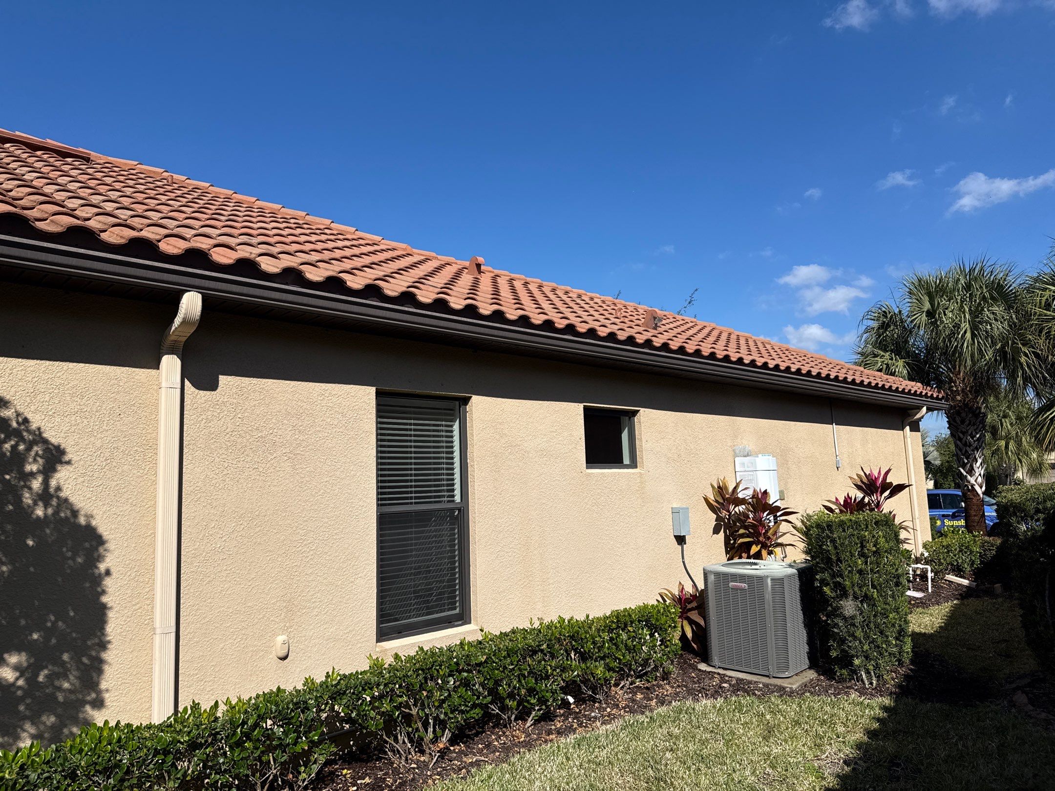 Barrel Tile Roof Cleaning – Artisan Lakes, Palmetto, FL by Sunshine AquaWash