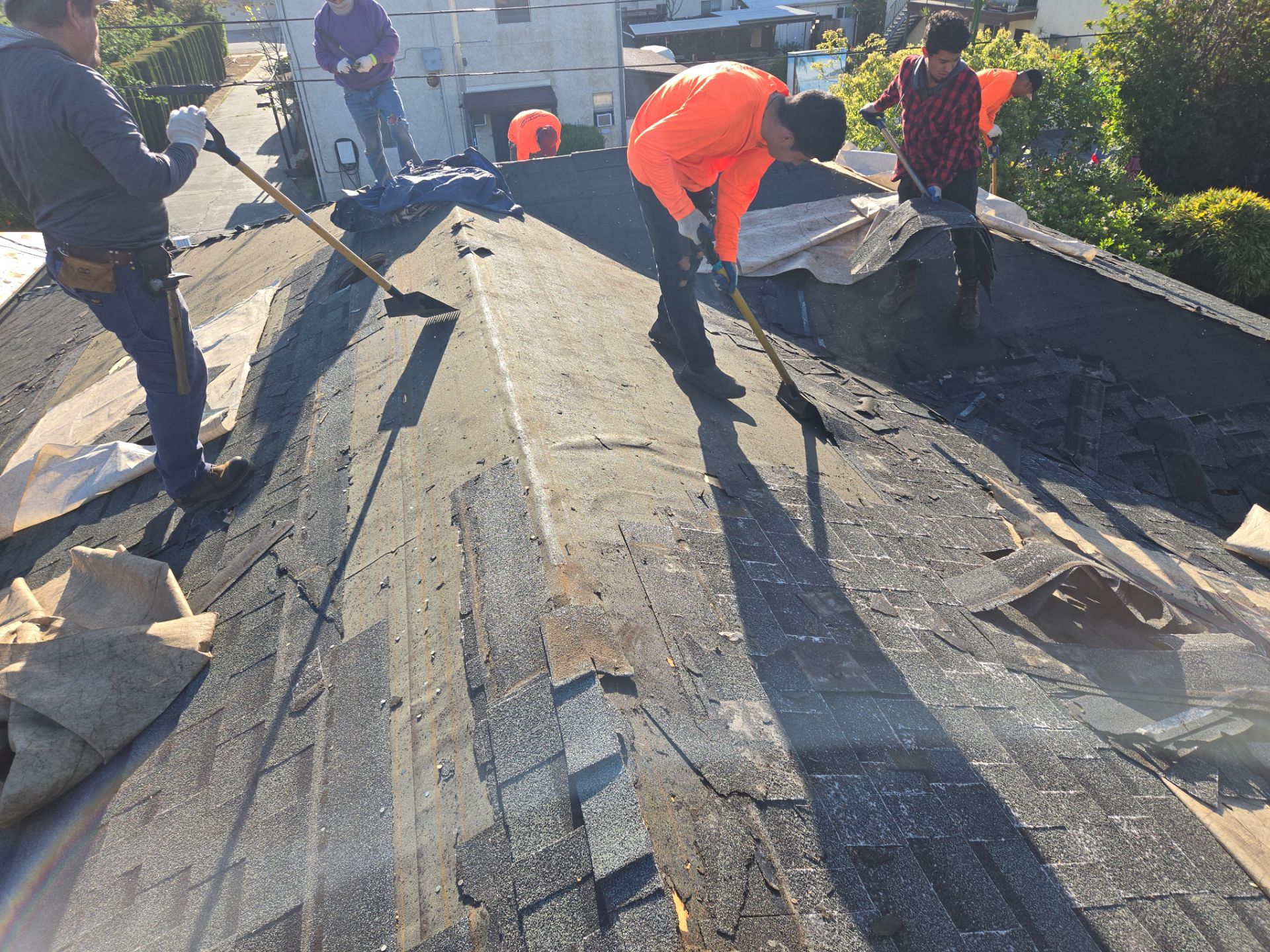 Residential Roofing Installation using Owens Corning Duration Cool Shingles by Hull Brothers Roofing