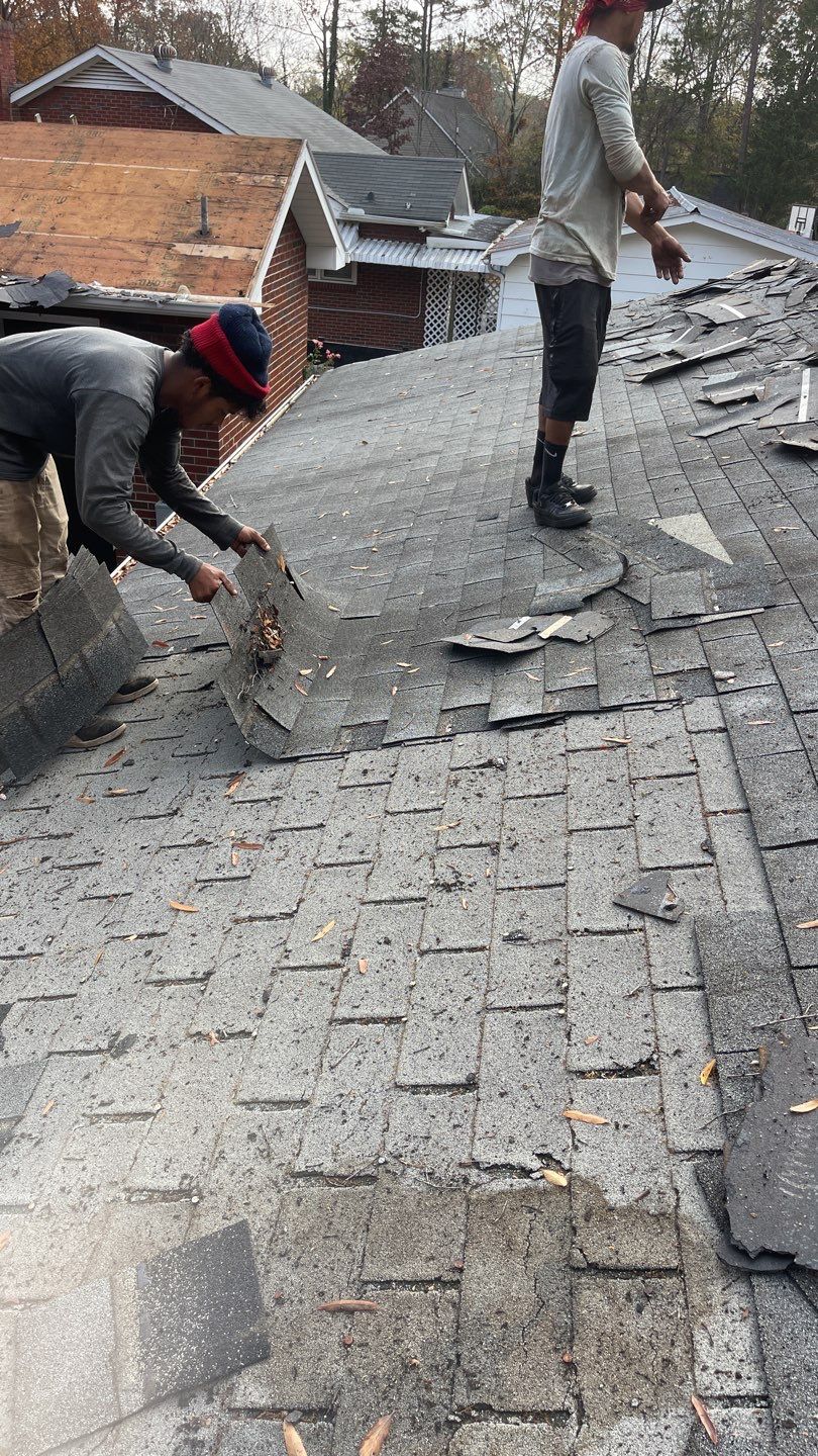 Roof replacement by hail and wind damage by Just Brilliant Restoration JBR