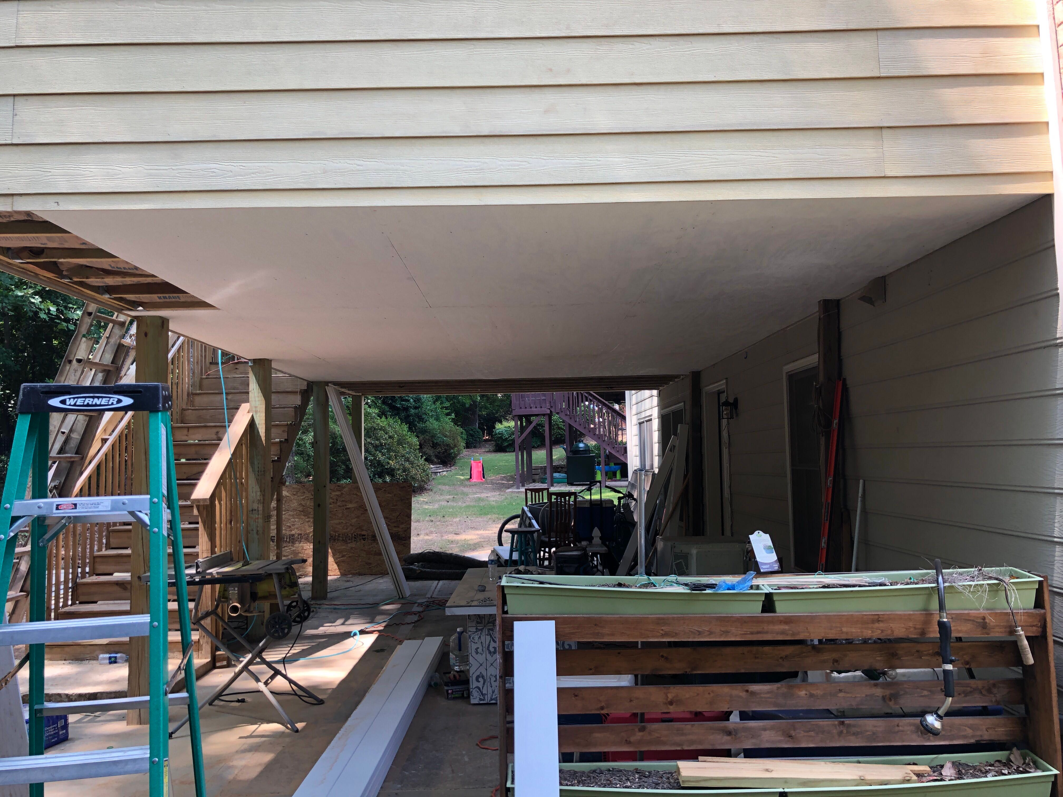 Second-Story Sunroom Addition and Screened Porch Conversion in Dunwoody by Swift Home Renovations 