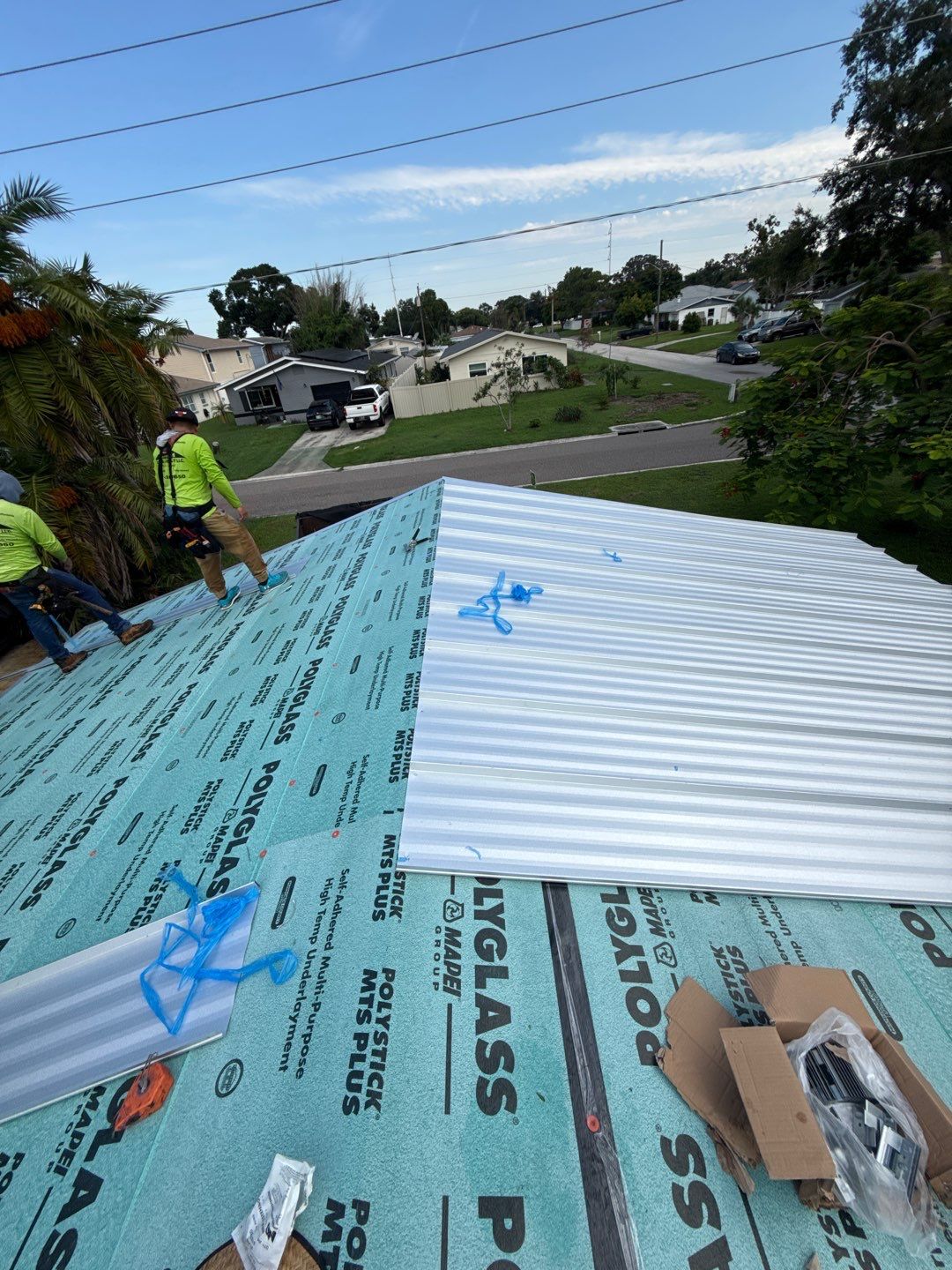 Project in St. Petersburg 33713 by Mitchell Roofing Company LLC