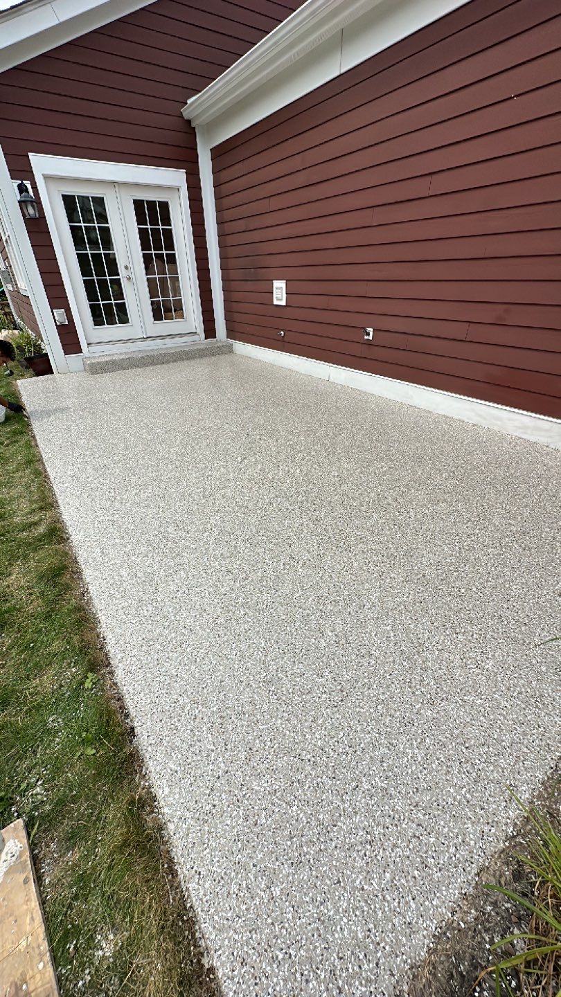 Patio Project in Valencia by Floors in a Day, Inc