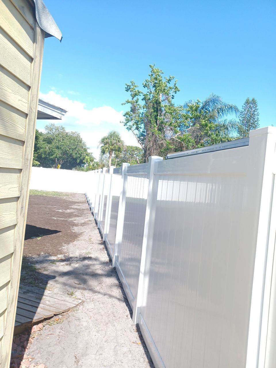 Bradenton, FL 6ft. Tall White Vinyl Privacy Fence by Asap fence and gates, LLC