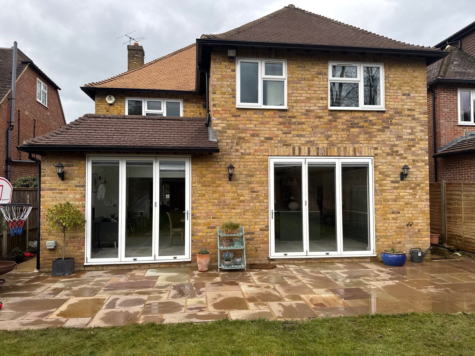 Exterior Clean - Roof - Patio - Driveway using Honda 15lpm Low Pressure Washing Machine by Ges Exterior Cleaning ltd