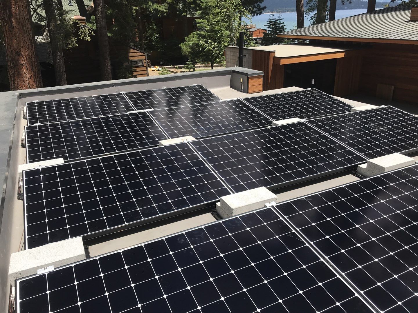 Solar Powering this Home in the Mountains by Byers Enterprises 
