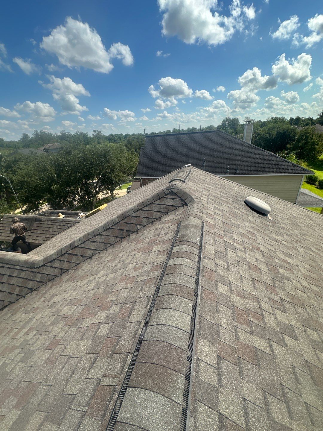 Residential Roofing Repair using Owen's Corning Duration (Lifetime) Shingles by Roof Repair Company