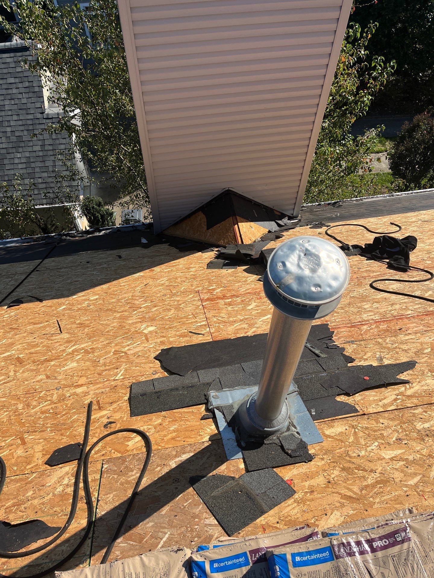 Falls Church: Residential Roof Replacement with CertainTeed Landmark Pro in Max Def Colonial Slate by RM Banning, Inc.