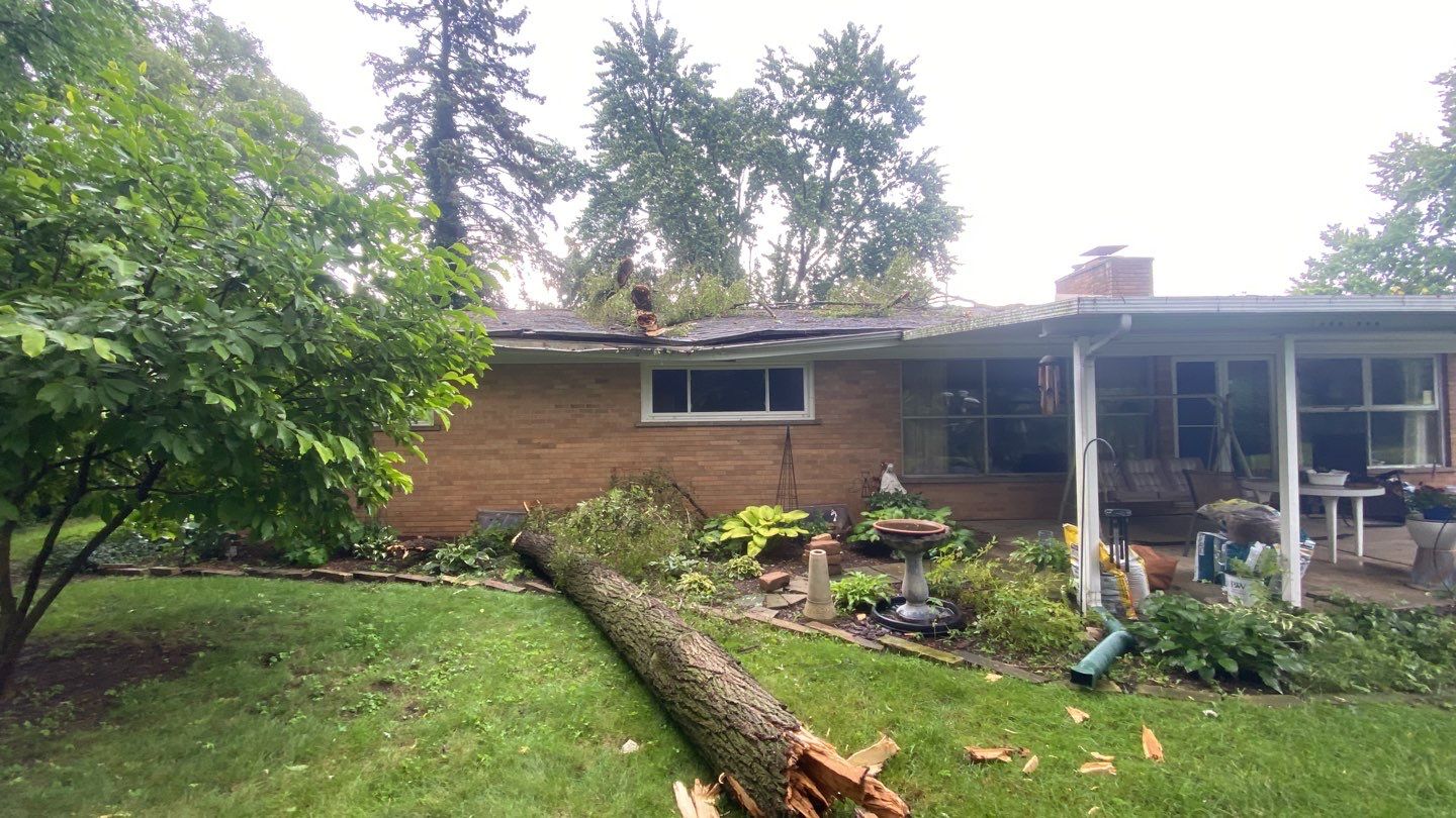 Storm Damage - Exterior Repairs by Bloomfield Construction & Restoration