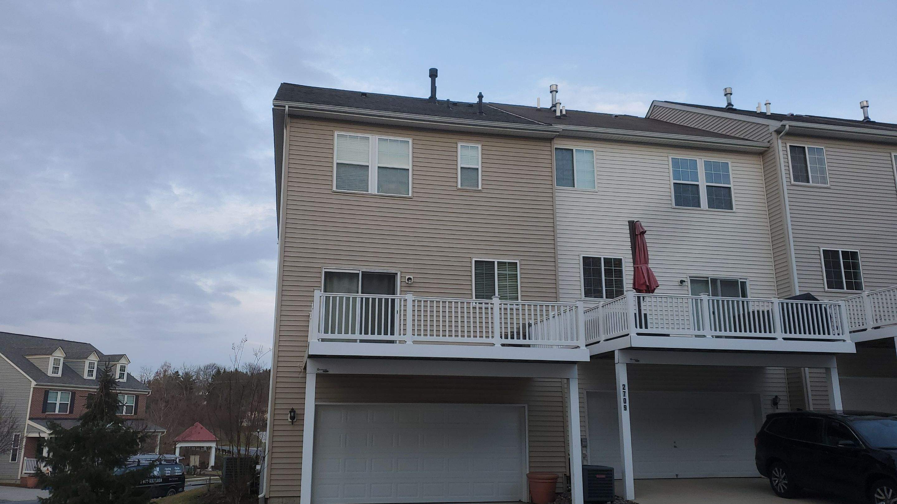 A recent roof repair we completed in Ellicott City, MD by Roof Right Inc