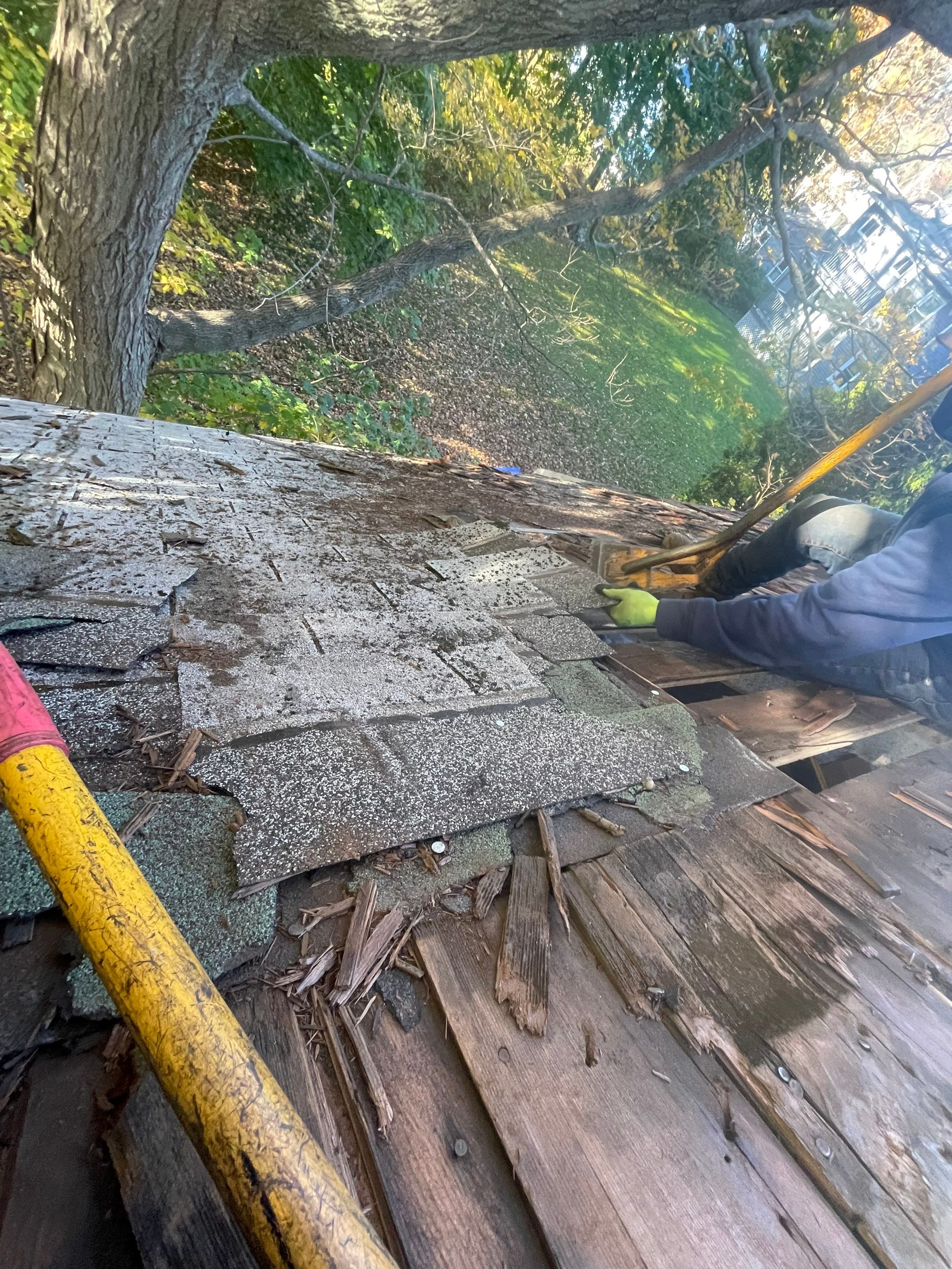 Residential Roofing Installation using Owens Corning TruDefinition Sierra Gray by A Plus Exterior