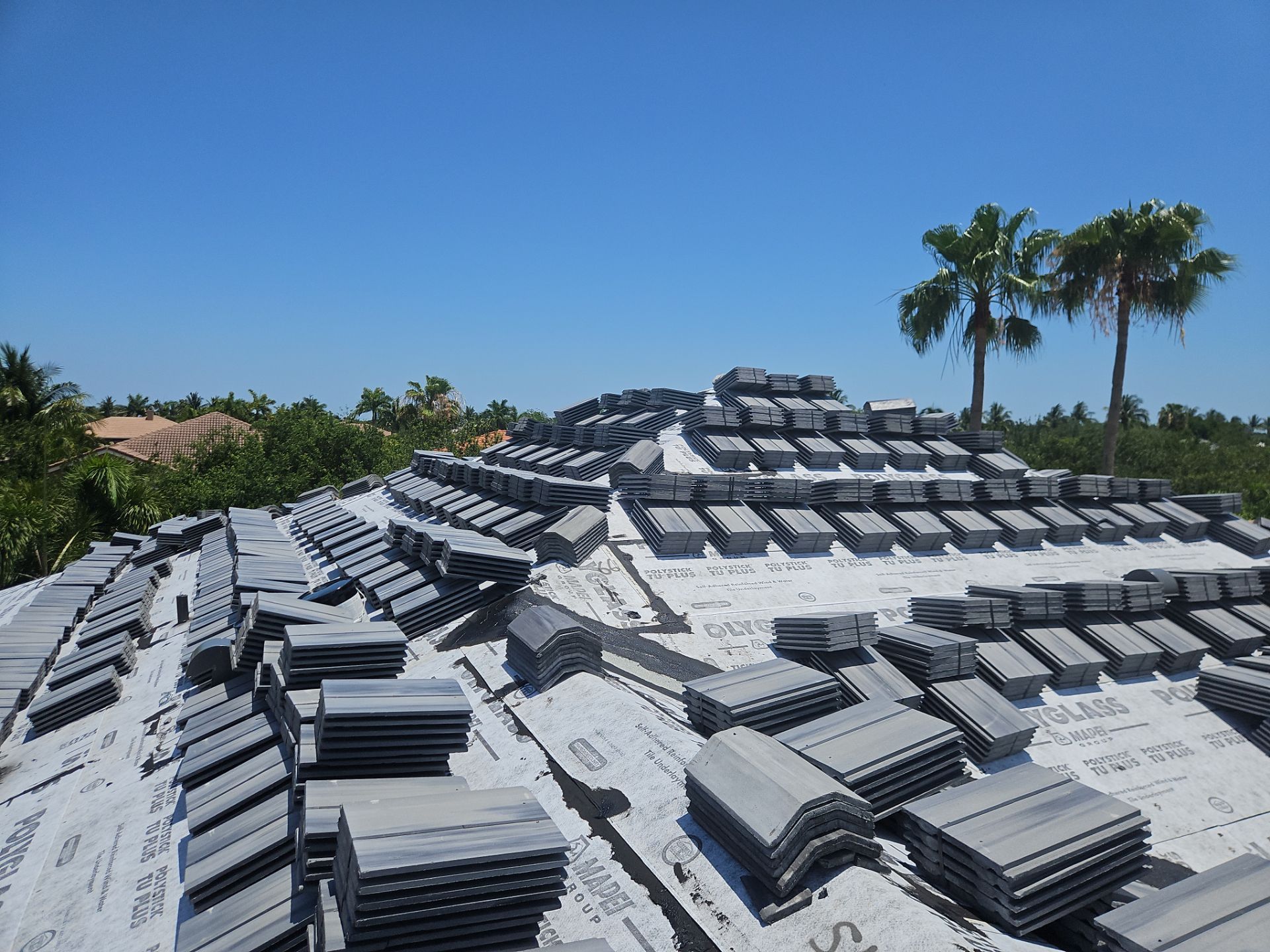 Residential Roofing Installation using WestLake Roofing Tile by BLUES BROTHERS ROOFING