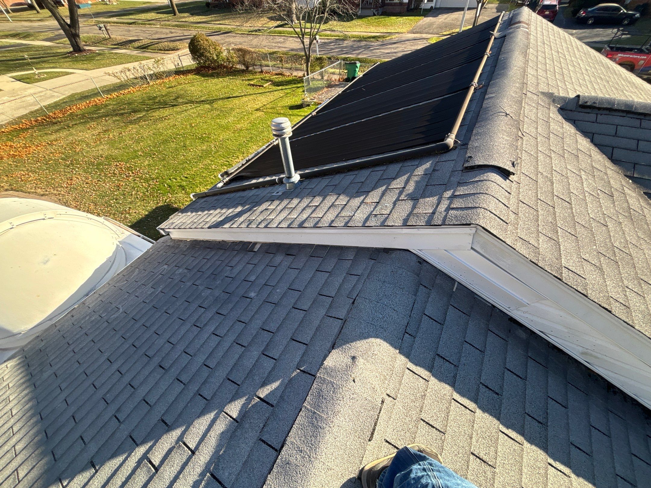 Roof Replacement using Owens Corning Onyx Black by 180 Contractors