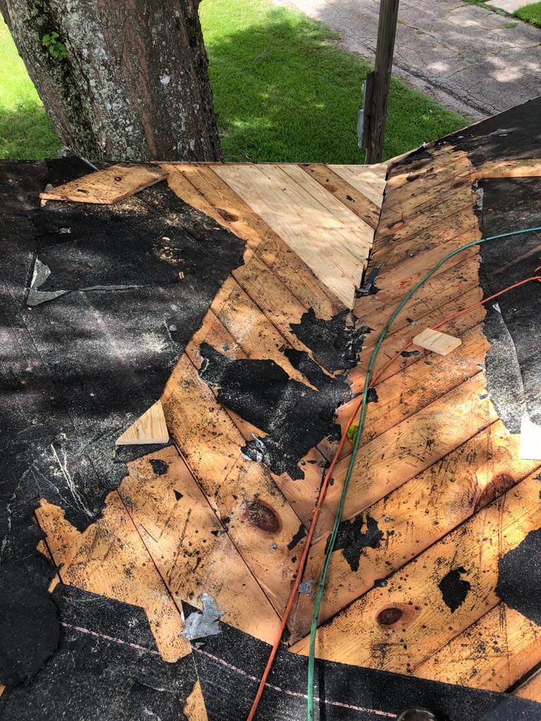 Residential Roofing Installation using Roof Replacement by American Roofing & Construction LLC