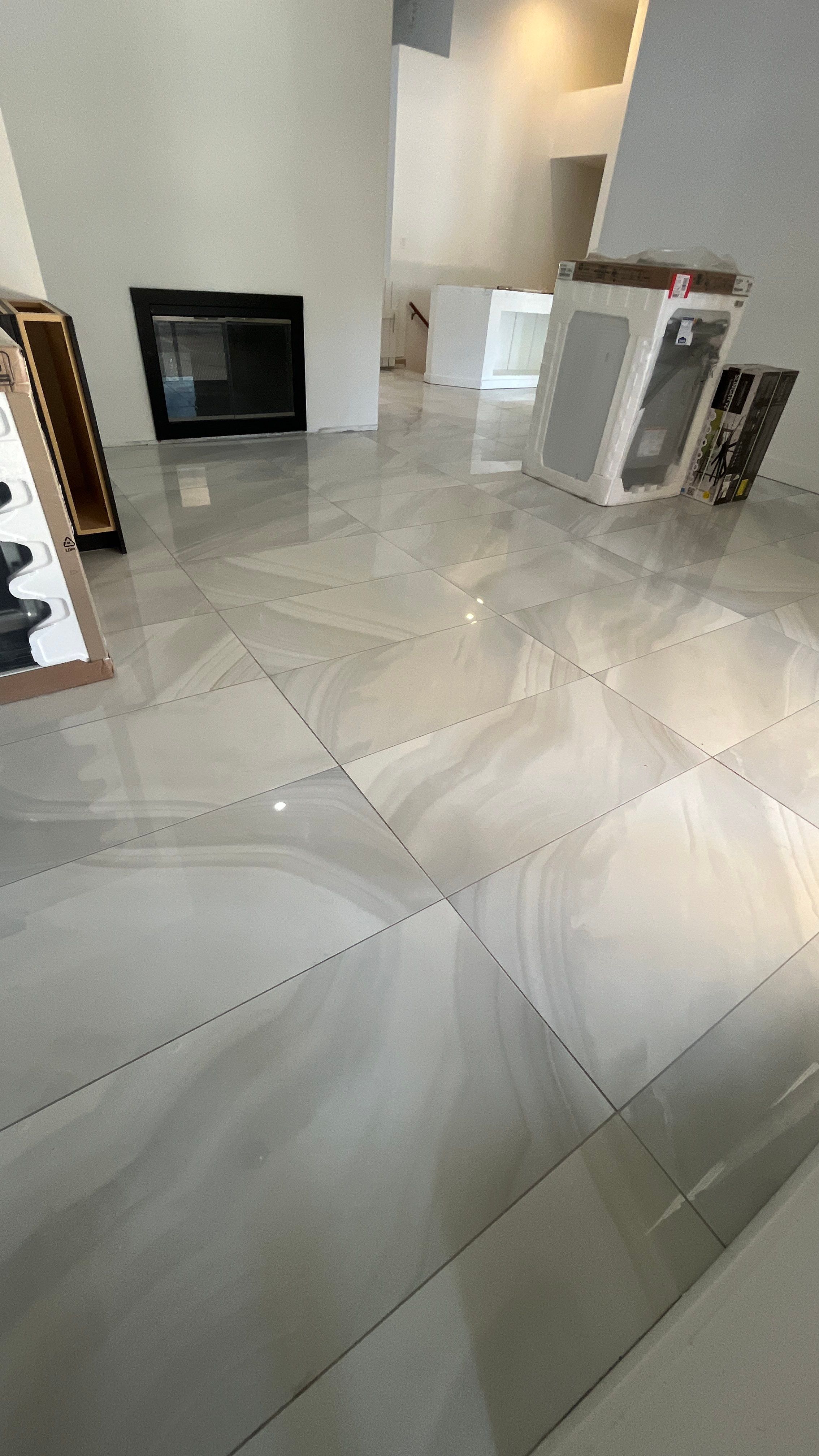 Showers & Floor Home Remodel by Footprints Floors of Chandler 