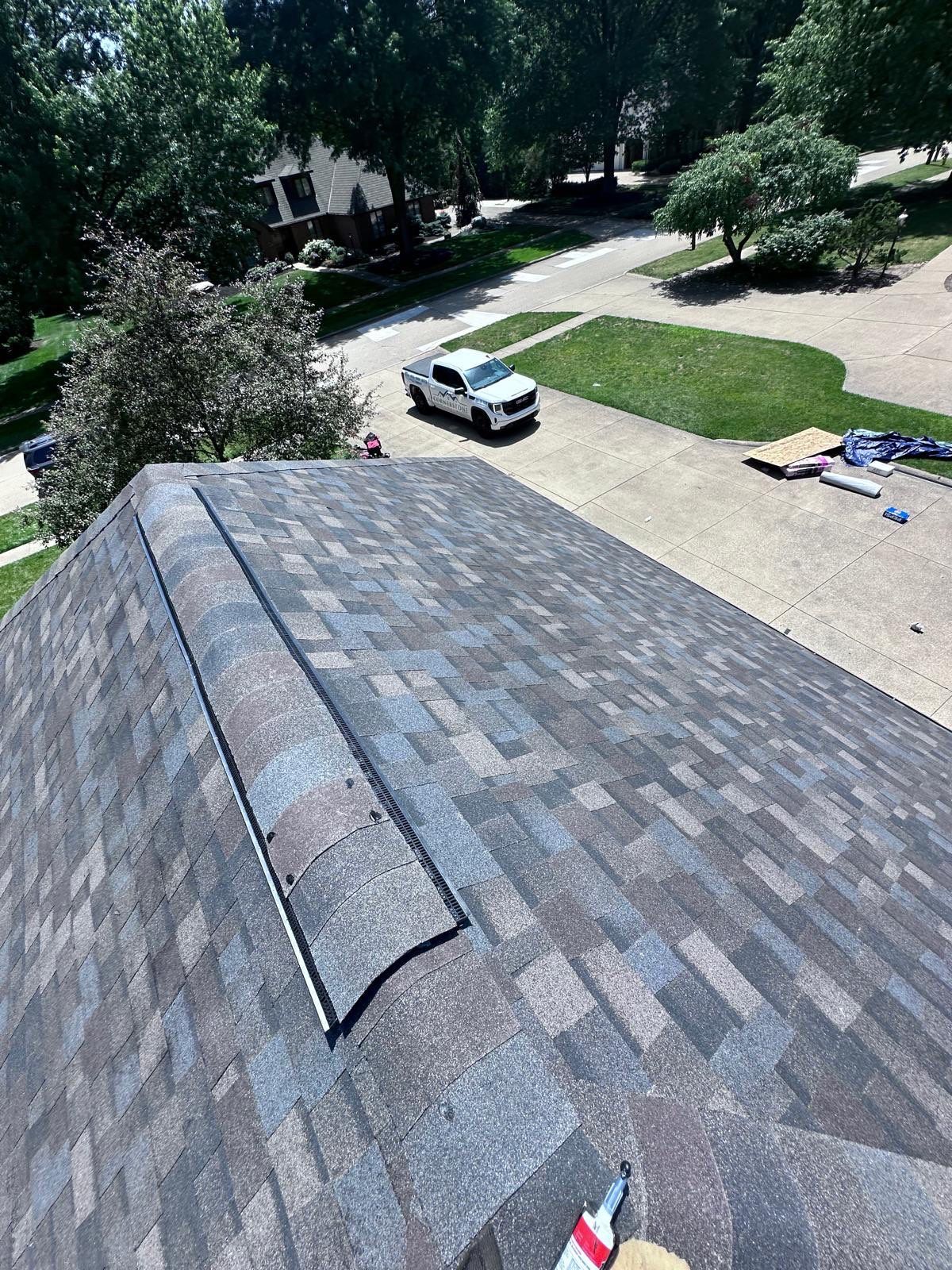 Wooster Residential Roof Replacement Using Multi-Toned Asphalt Shingles by Cornerstone Roofing And Siding