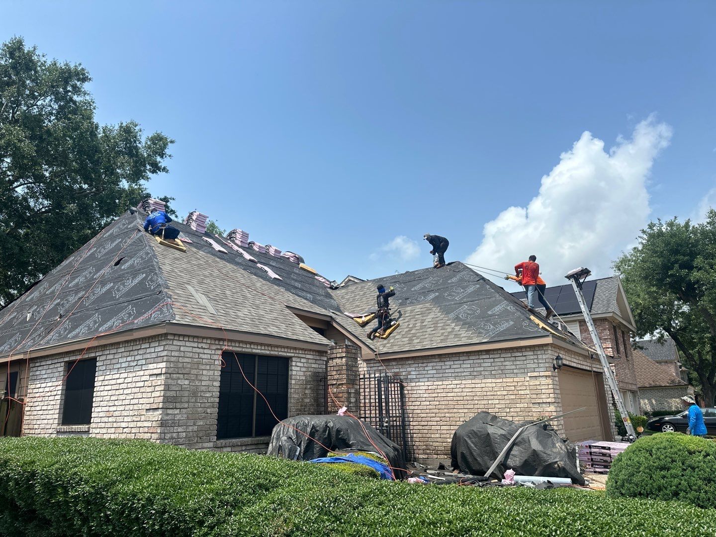 Residential Roofing Repair using Owen's Corning Duration (Lifetime) Shingles by Roof Repair Company