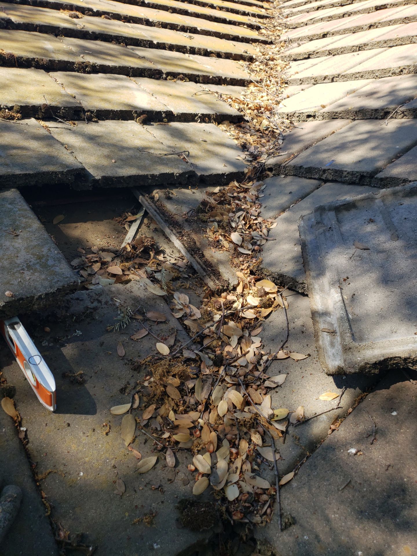 Roof Restore using Valley Armor and Tile Roof Cleaning by Byers Enterprises 