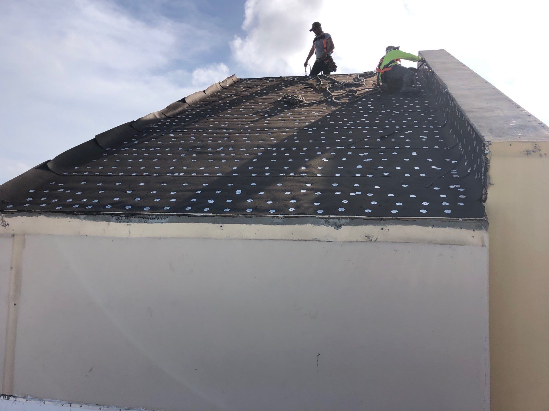 Commercial Re-Roof using GAF TPO by First Due Roofing