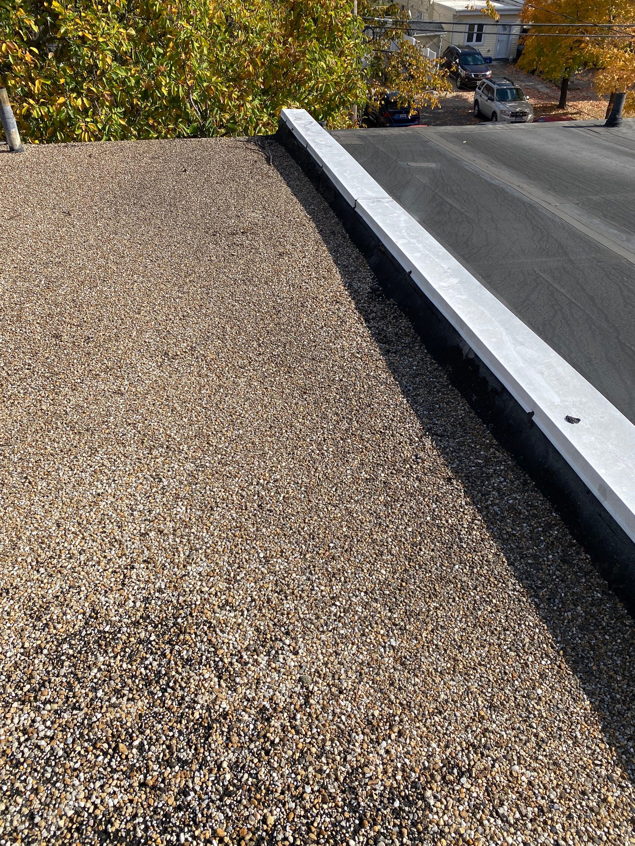 Alexandria: Residential Flat Roof Replacement with Mule Hide TPO Membrane by RM Banning, Inc.