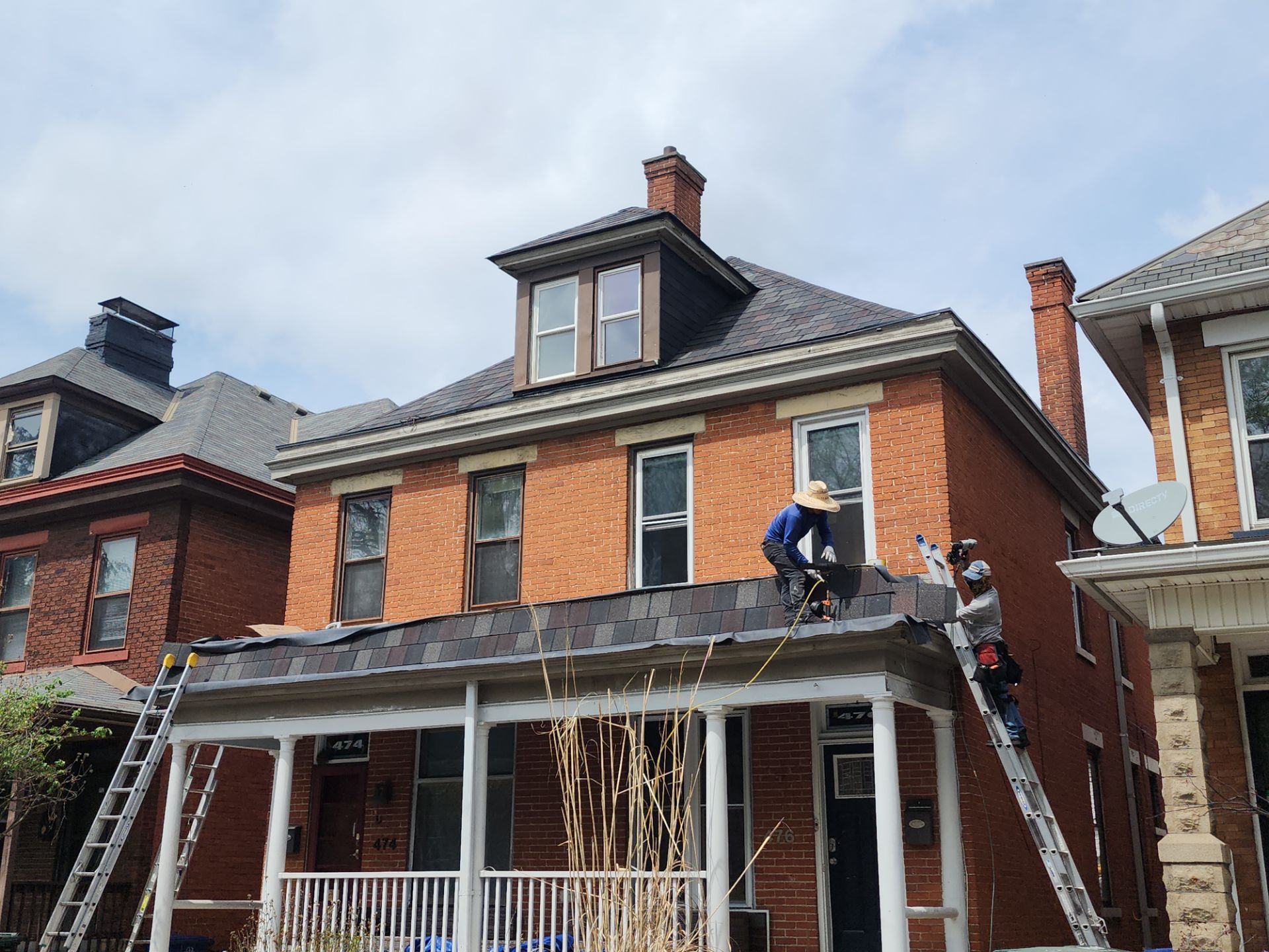 German Village Brick, Now A Beauty (inside and out) by SOS Home Ohio 