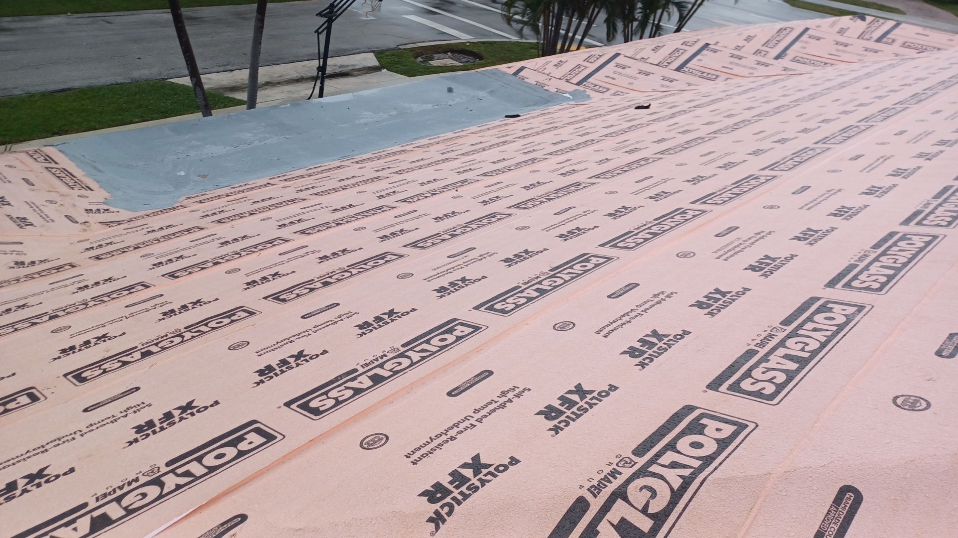 Residential Roofing Installation using 1" Nail strip metal roof by BLUES BROTHERS ROOFING