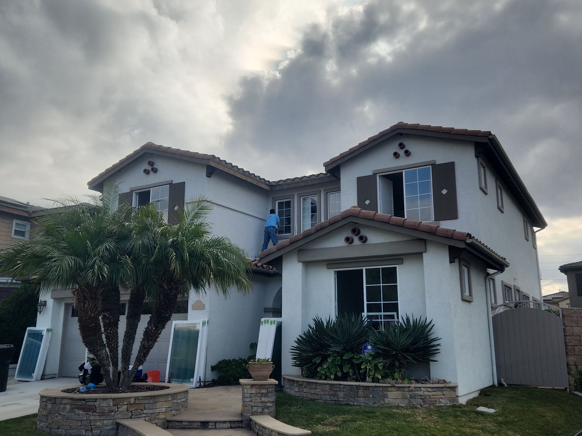 Glass Upgrade using Thermally Improved, double pane glass by American Window Company