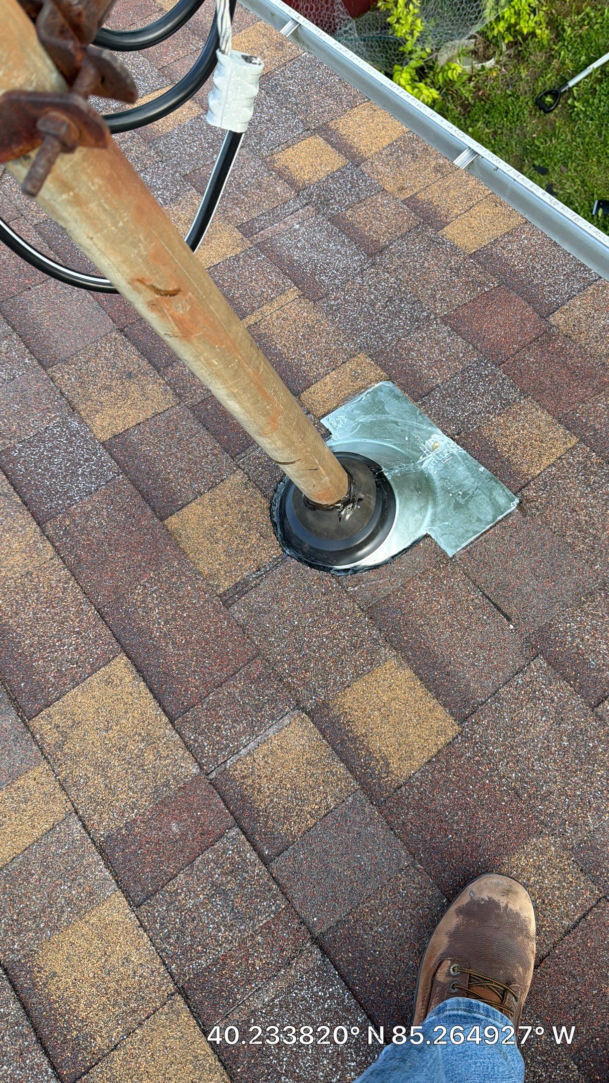 Project in Albany, IN by Rodeffer Roofing INC