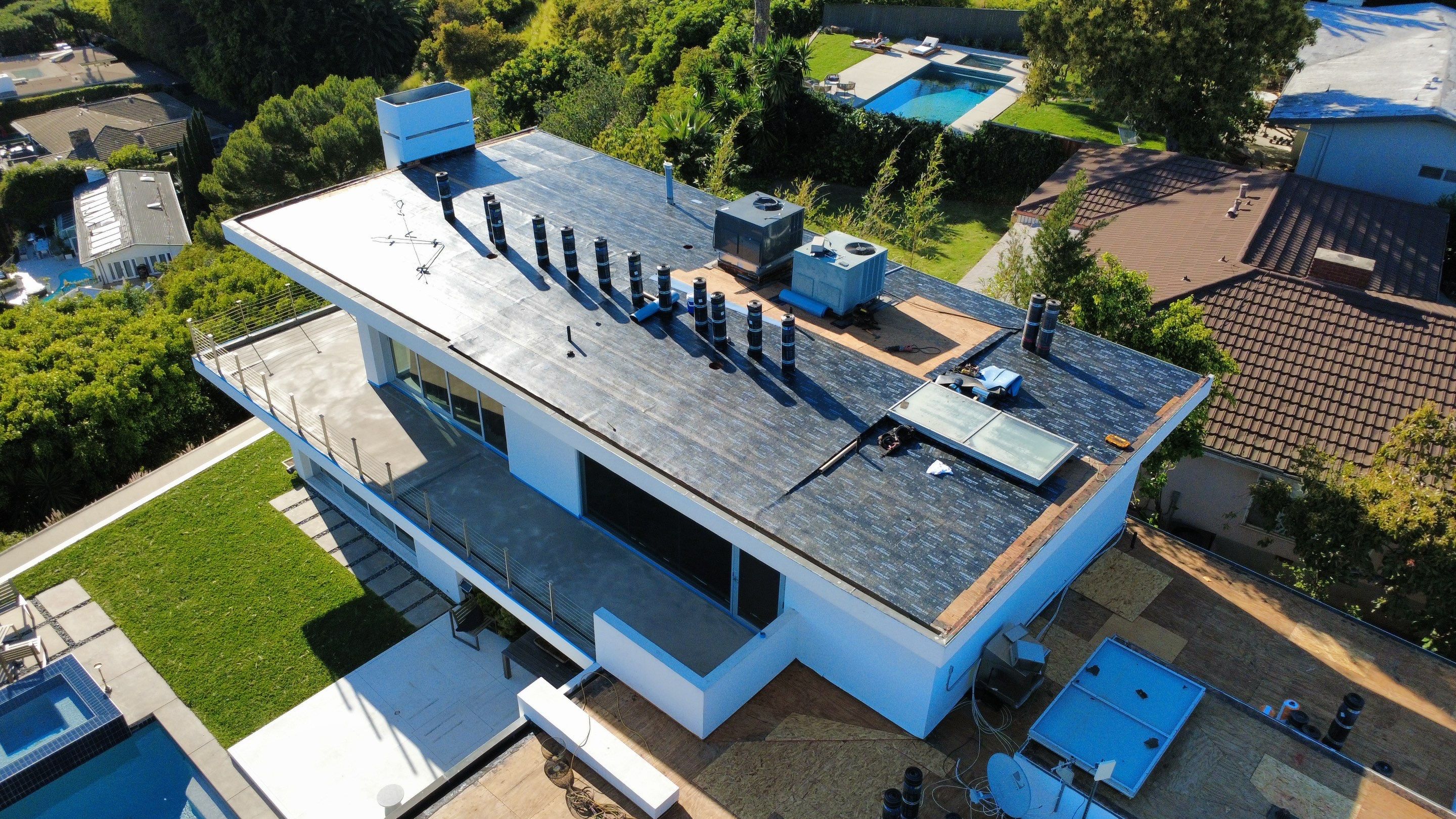 Residential Project in Hollywood Hills by Hull Brothers Roofing