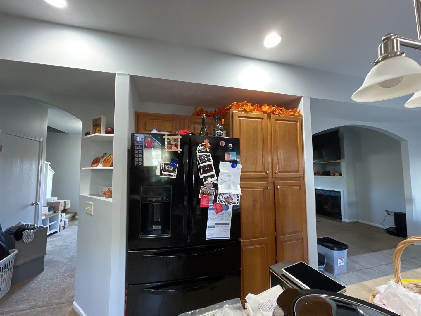 Kitchen Remodel using Sherwin Williams paint by Lightning Exteriors