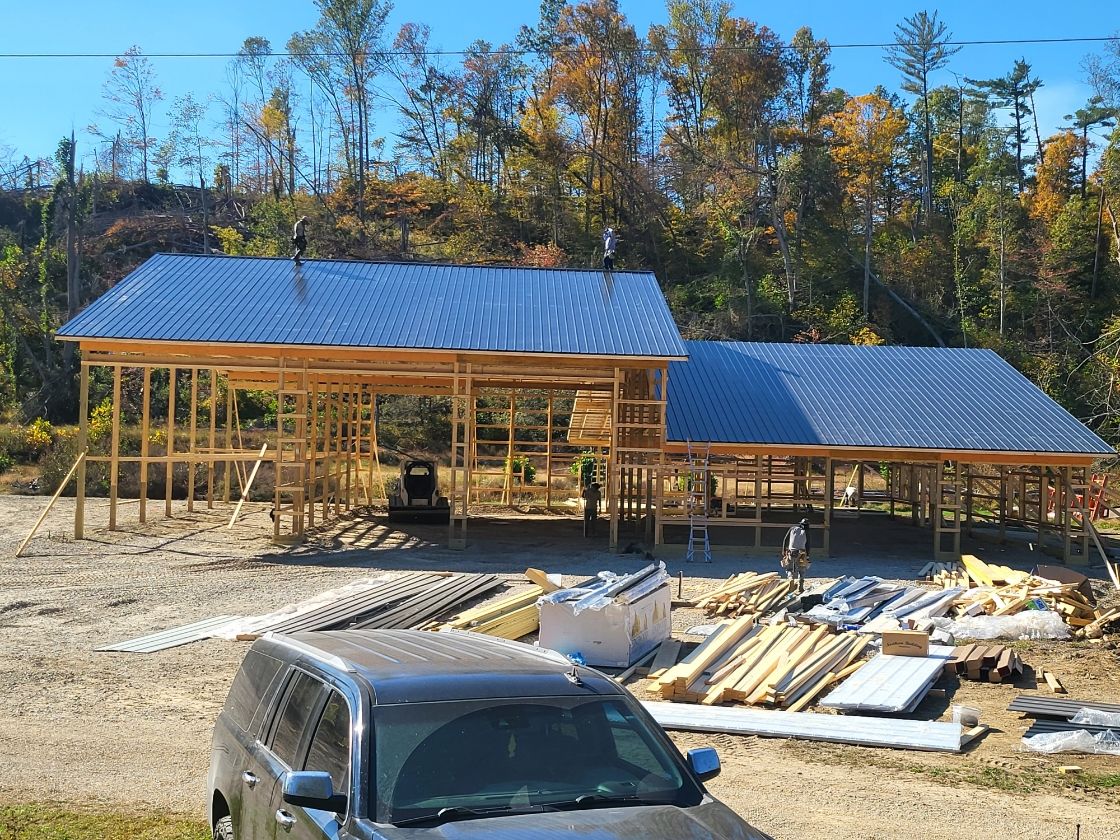 Custom Post-Frame Home Construction and Metal Building in Nashville by The Barn Builders