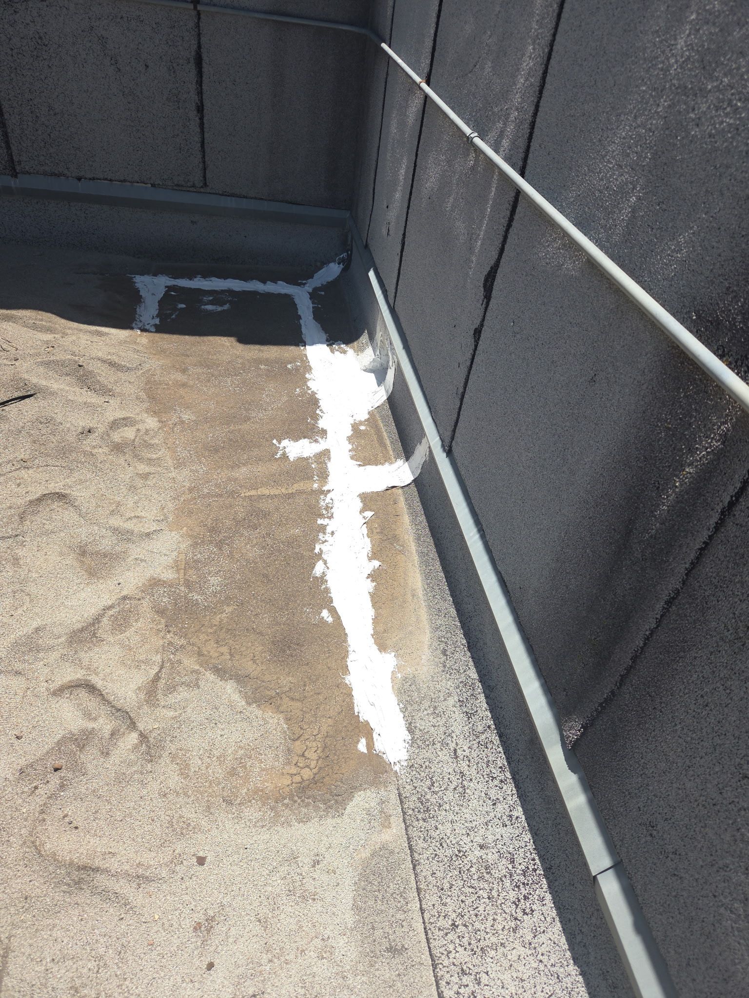 Modified Bitumen repairs.. a couple thousand dollars can save TENS of thousands and greatly prolong the life of your roof. by REPS Austin Area Roofer