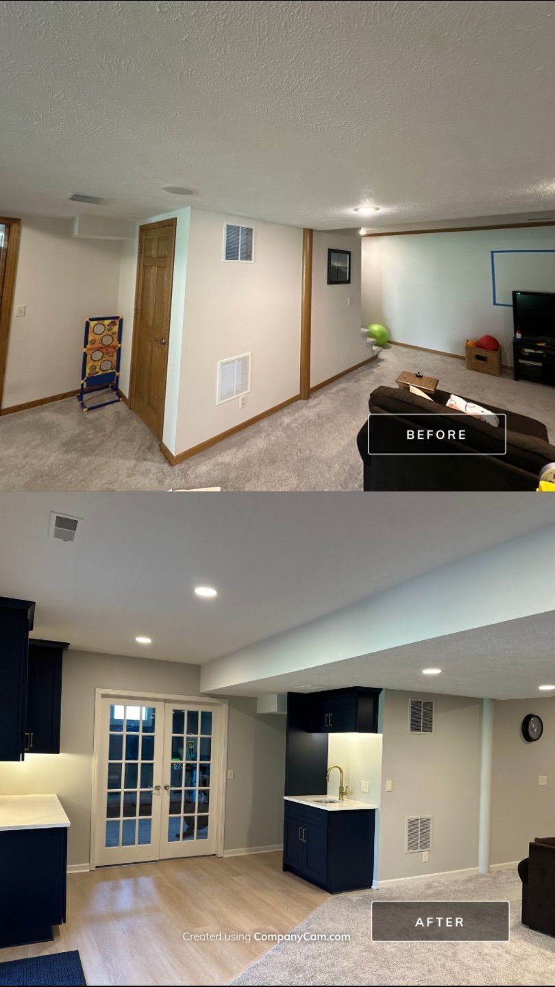 Project in Omaha by Bennett Design + Build