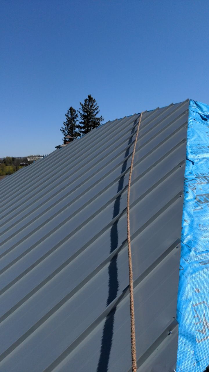 Standing Seam Metal Roofing using 16" Standing Seam Panels by Jay Carter Roofing & Sheet Metal