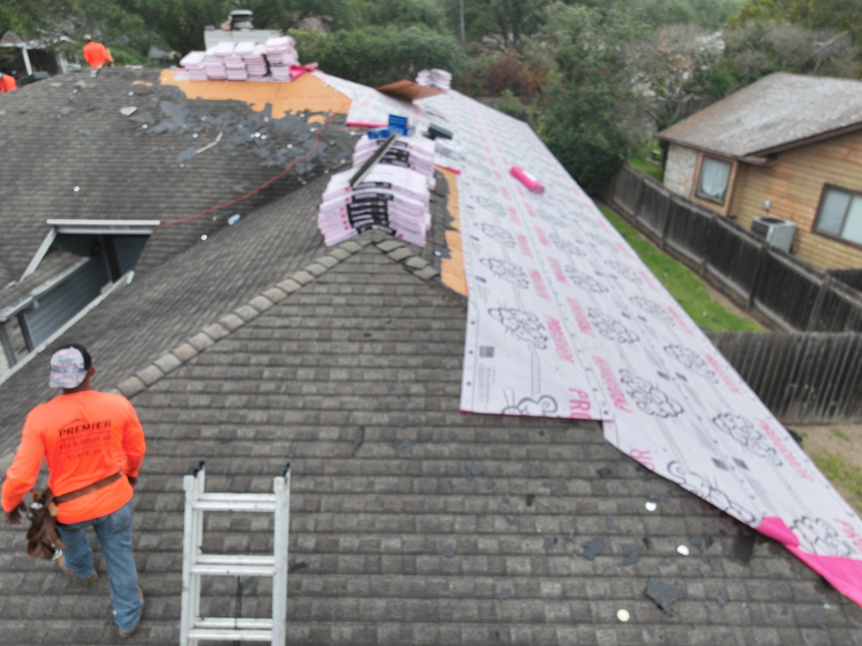 Roof Replacement in San Antonio, Texas by Premier Roofing and Contracting