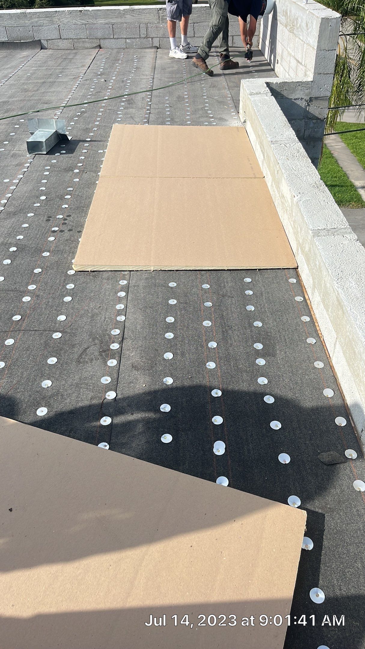 Residential New Construction Roof Installation by Earl W. Johnston Roofing 