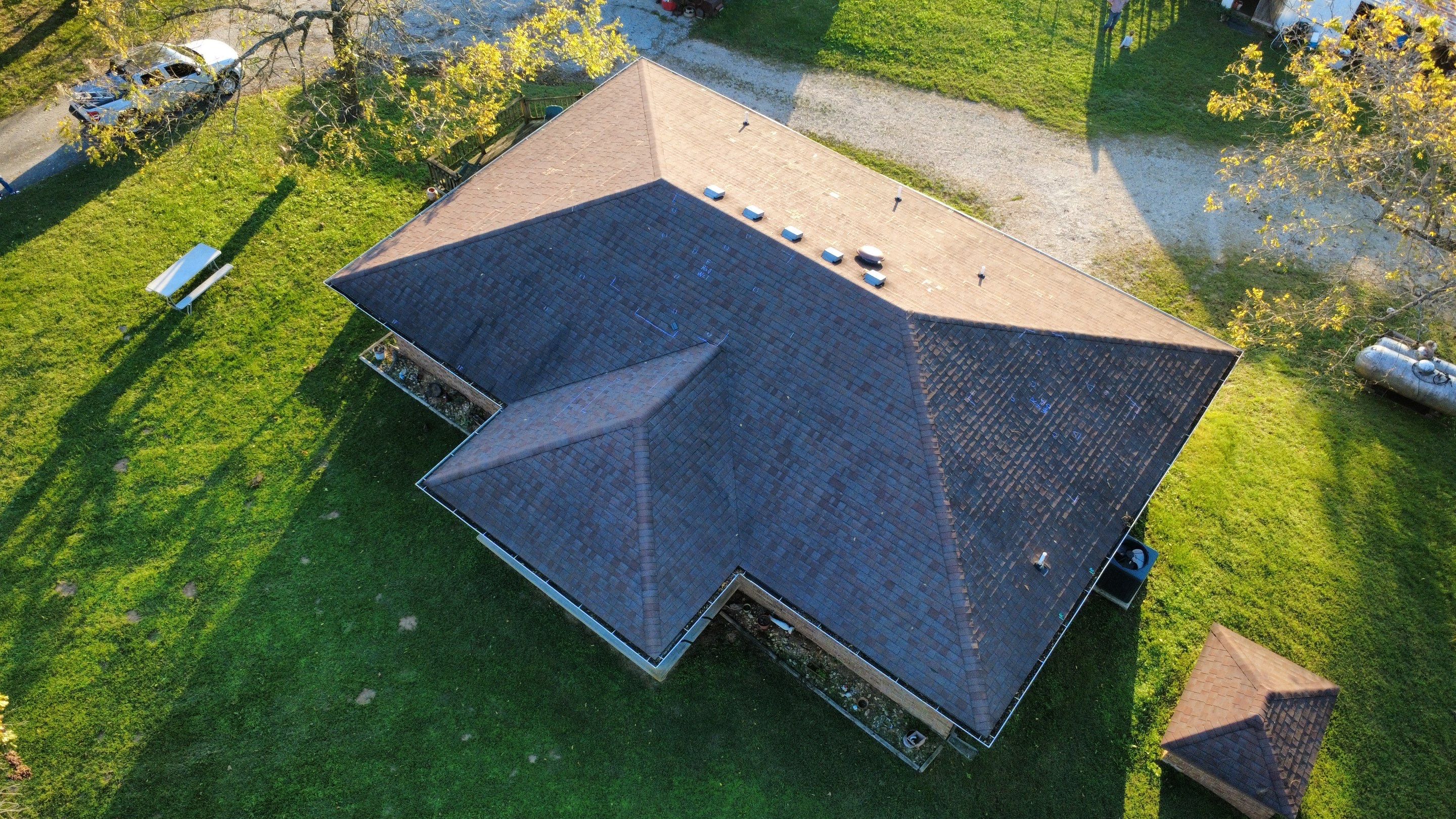 Multi Structure Residential Roofing & Gutters Install  by Titan Commercial & Residential Roofing 