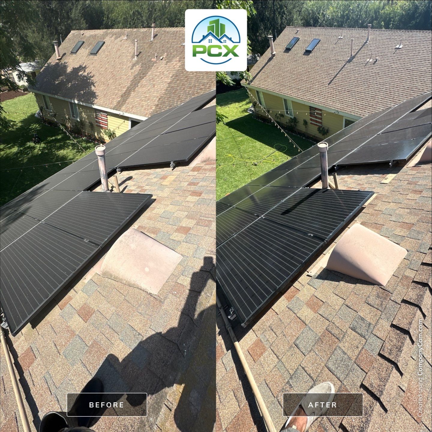 Norco Shingle Roof Soft Wash by Property Cleaning Experts, LLC