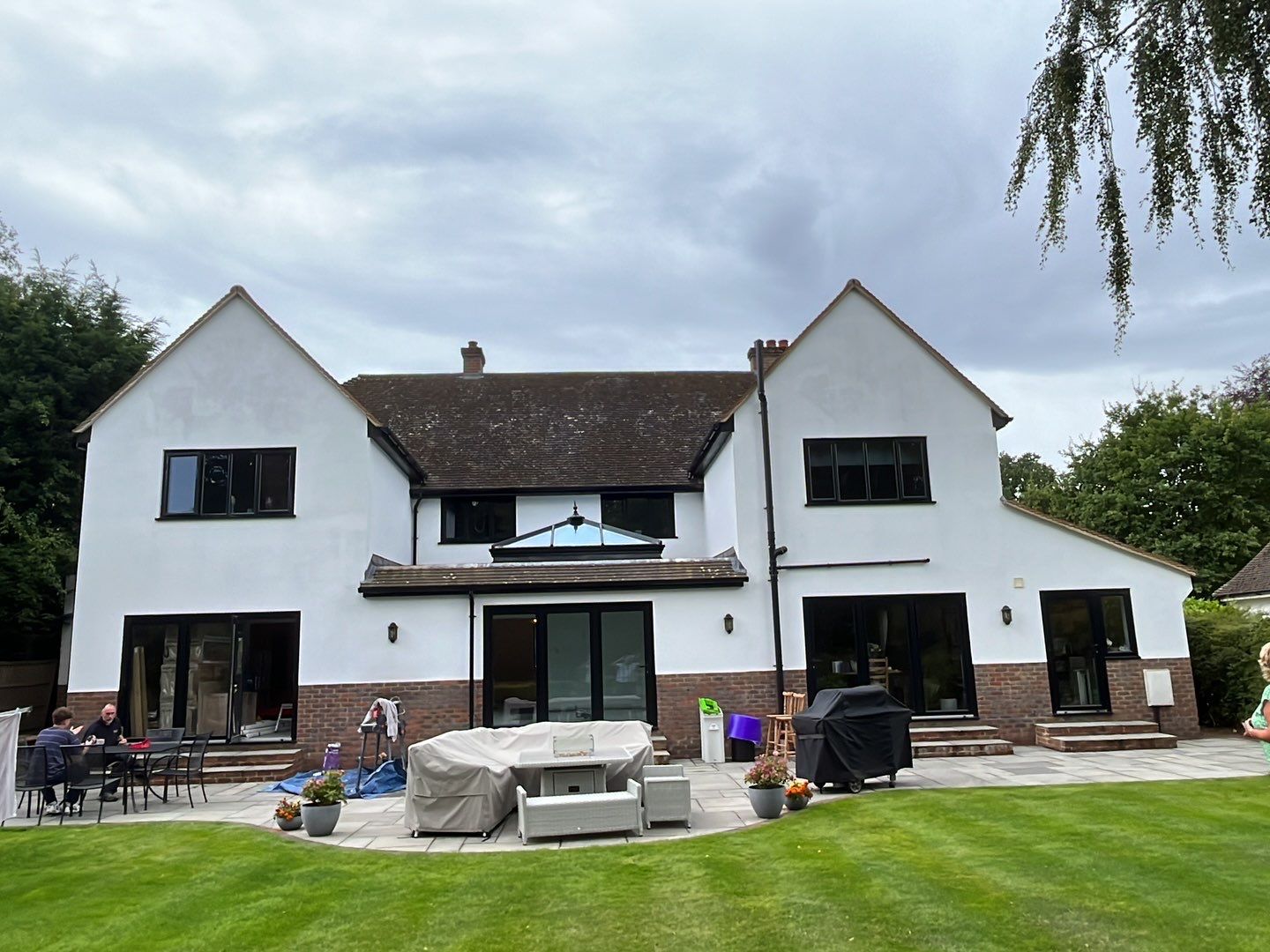Roof Clean  - Moss Removal - Gutter Clean using Honda 15lpm Low Pressure Washing Machine by Ges Exterior Cleaning ltd