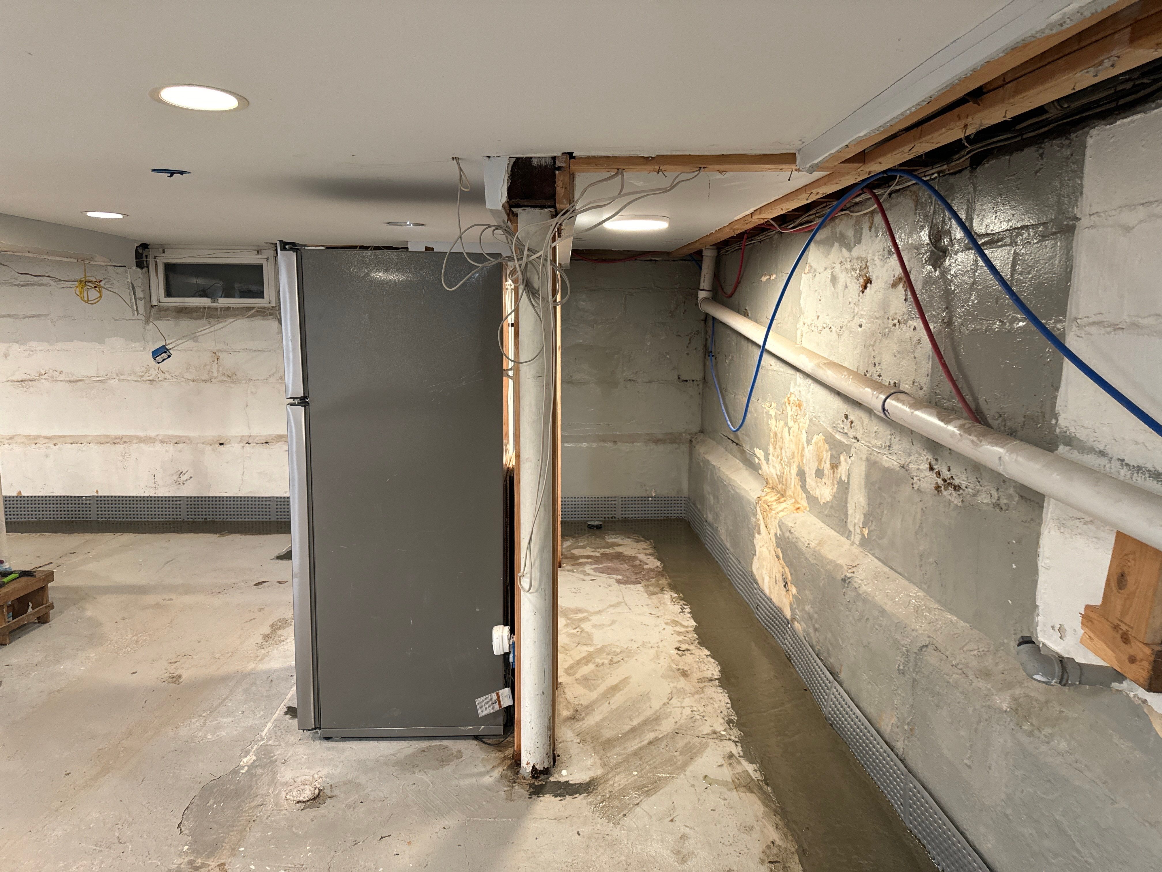 Interior French Drain in Union, NJ by Pure Service Pro, LLC 