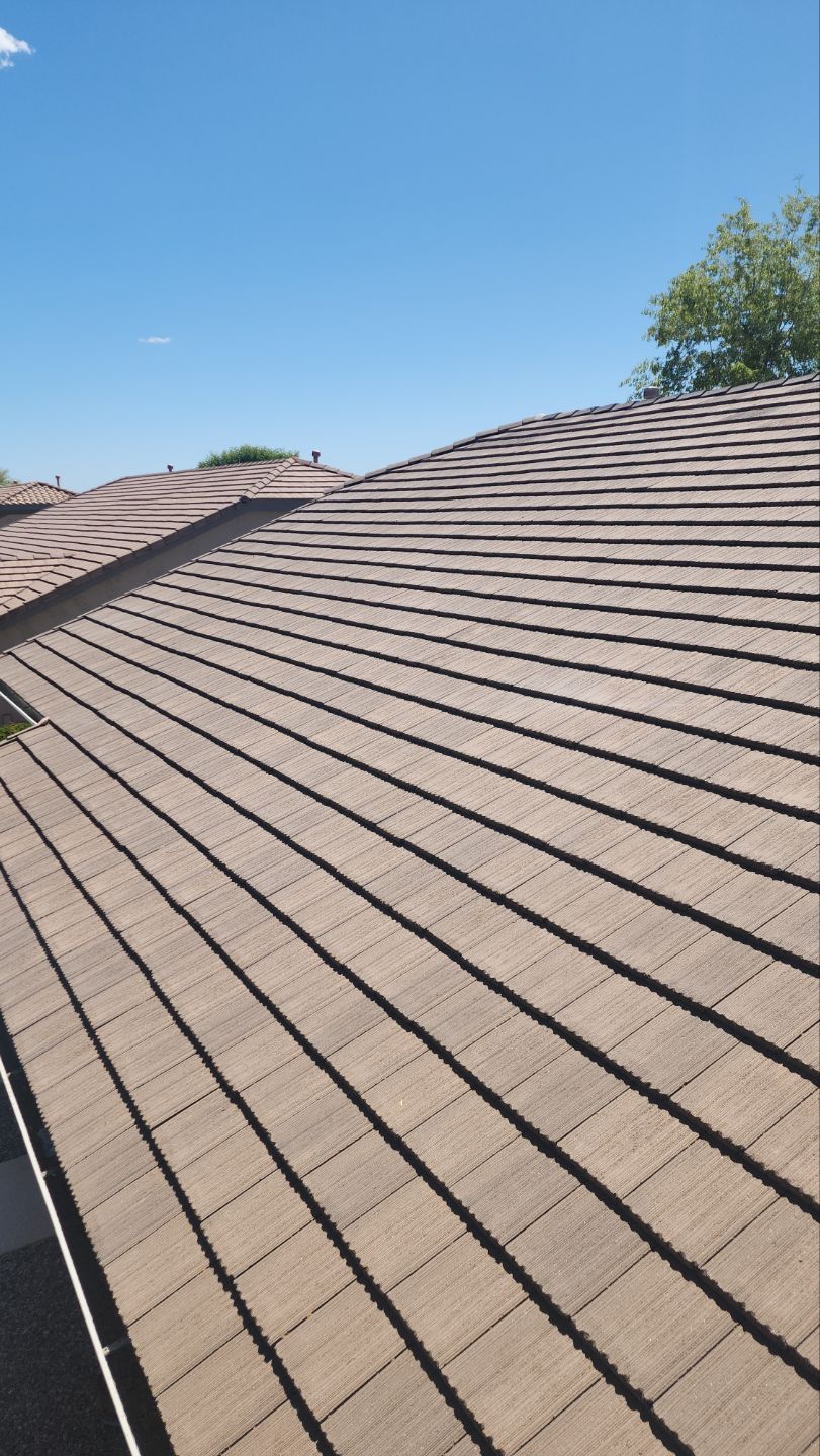 Sandstone Concrete Tile by Reimagine Roofing