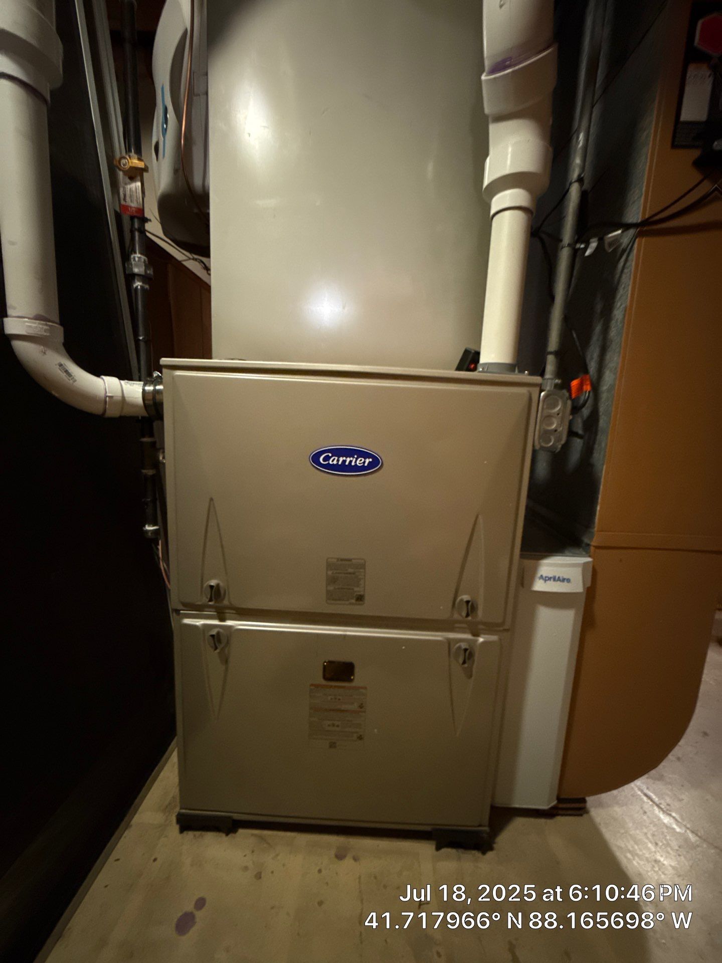Carrier Performance 97 Furnace & Performance 18 A/C Installation – Naperville, IL by GSHA Services LTD