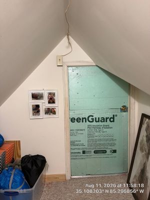 Attic Access Insulation and Custom Panel Installation in Chattanooga