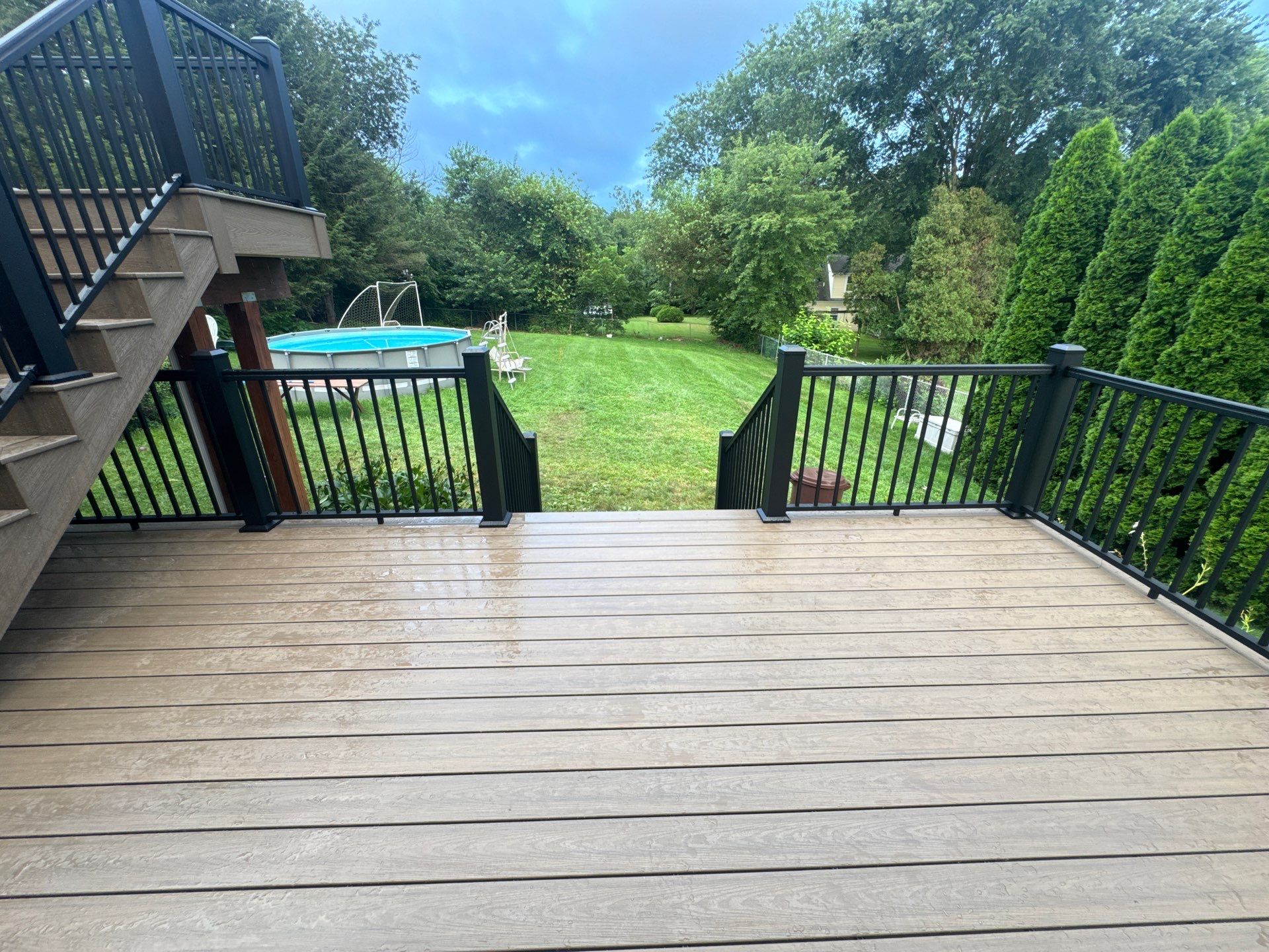 Project in Pottstown by deck guardian