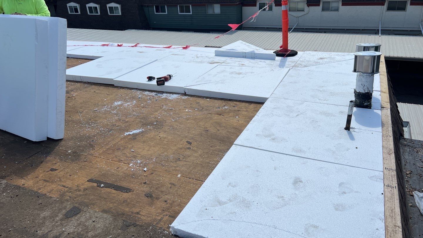 Commercial Roofing Installation using MuleHide EPDM .60 - BLACK by A to Z Roofing