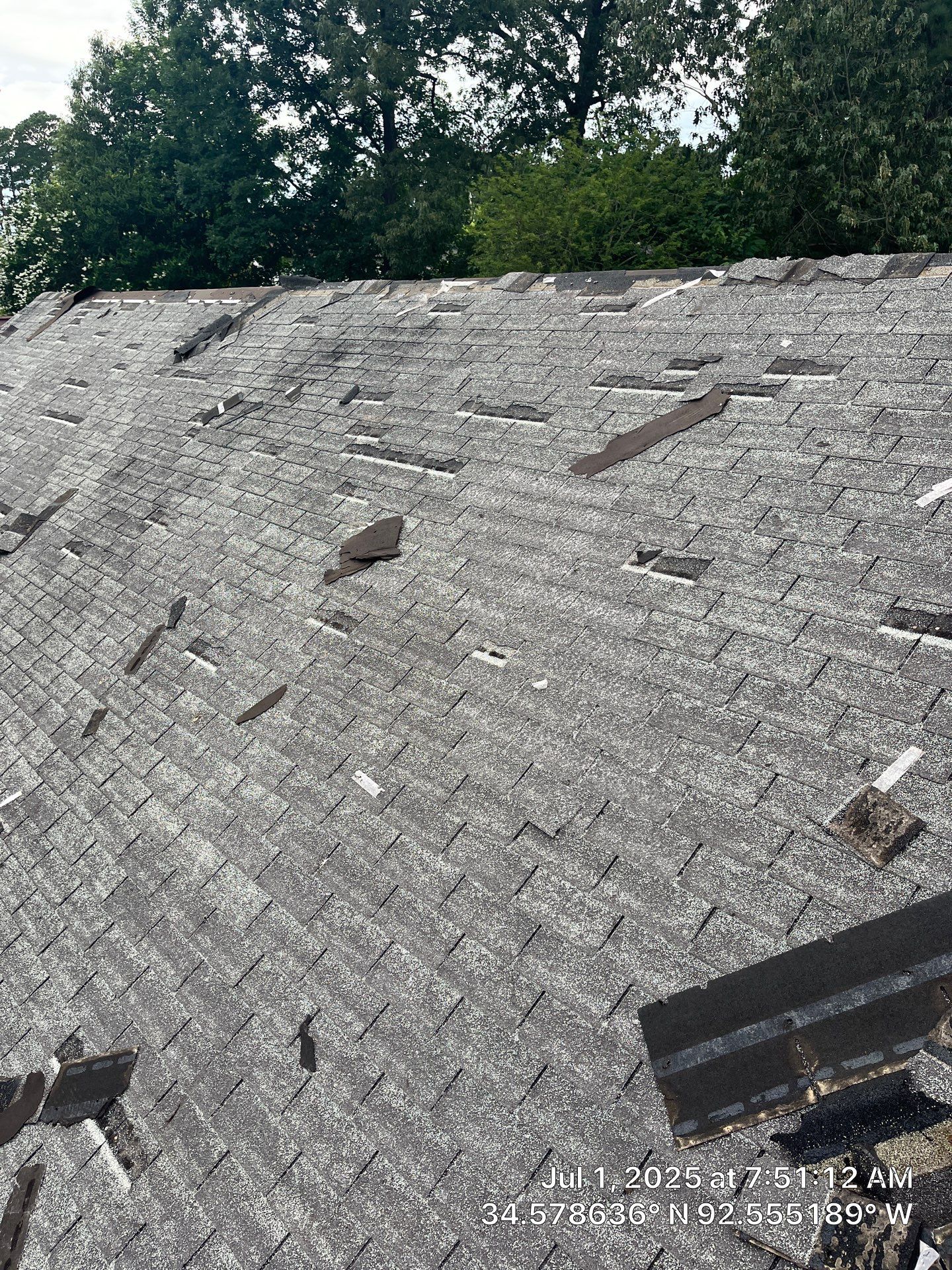 Benton Roof Replacement Featuring GAF Timberline HDZ Shingles by Temple Roofing and Exteriors