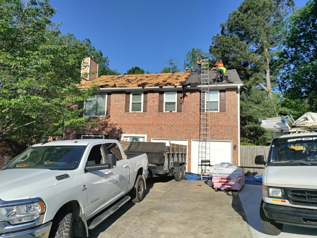 Residential Roofing Installation using Owens Corning by Inspector Roofing and Restoration