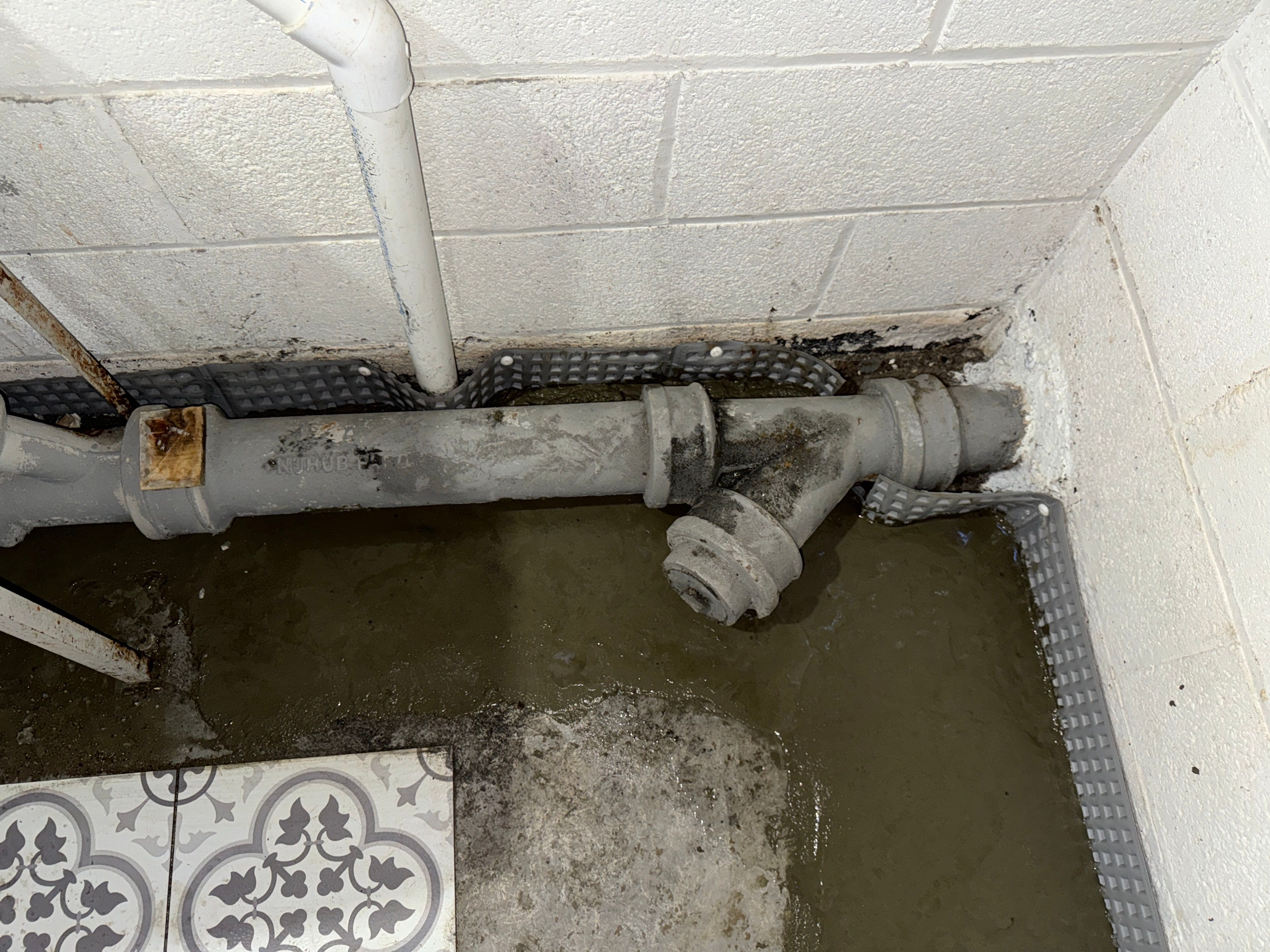 Interior French Drain Boonton NJ by Pure Service Pro, LLC 