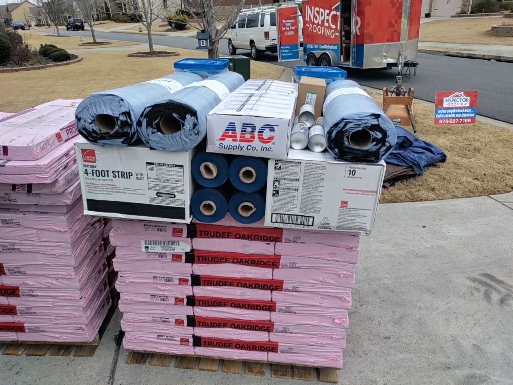Residential Roofing Installation using Owens Corning by Inspector Roofing and Restoration