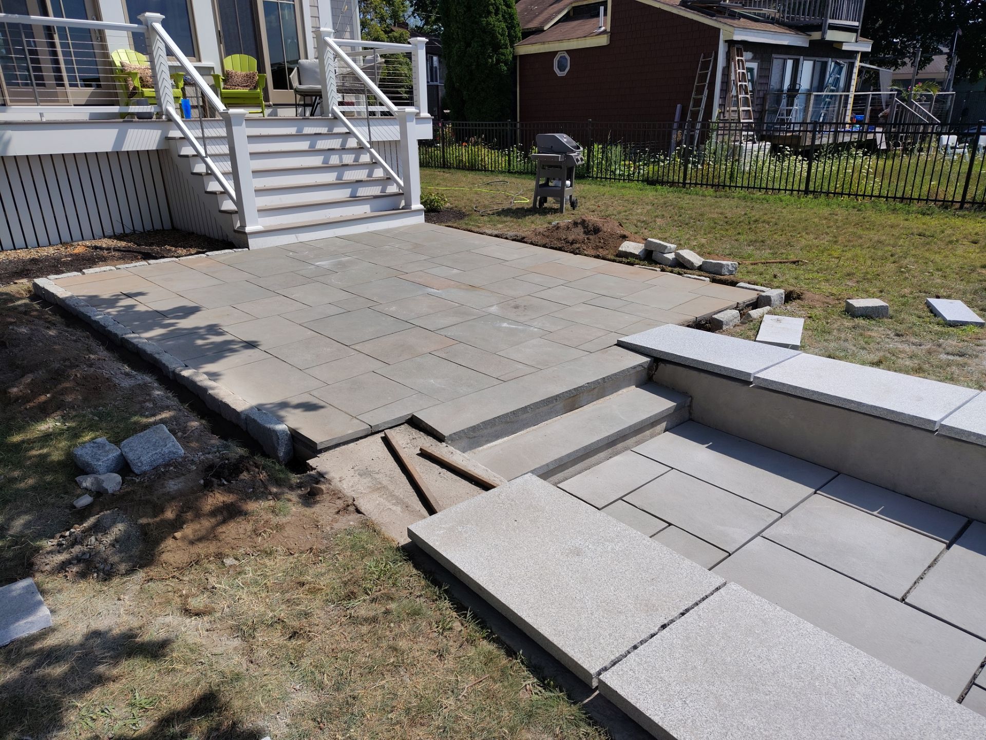 Beautiful Re-disgn by the water in Danvers MA  by Cole Landscaping Inc